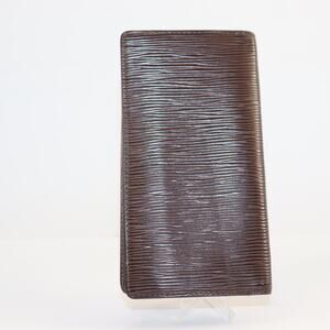 Louis‎ Vuitton Epi Leather Bifold Wallet, Brown Long Style